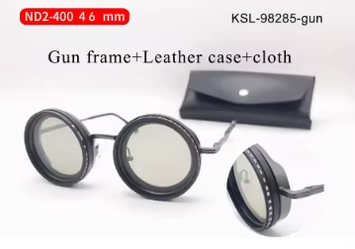 ND9 Retro™ Adjustable Polarised Anti-UV Sunglasses ND Filter
