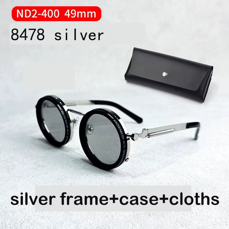 ND9 Retro™ Adjustable Polarised Anti-UV Sunglasses ND Filter