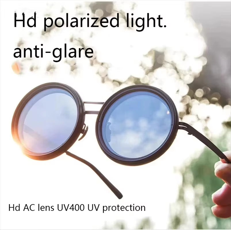 ND9 Retro™ Adjustable Polarised Anti-UV Sunglasses ND Filter